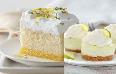 Dessert Recipe Ideas: Lemon Lime Coconut Cream Cake