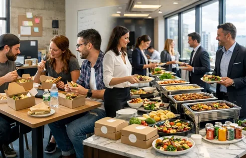 Finding the Best Catering for Office Lunch as You Grow